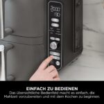 Ninja Double Stack XL 9,5L Heißluftfritteuse – Doppelkorb für 8 Personen – Bild 9
