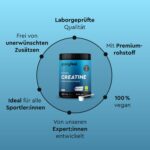 Creatin Monohydrat 500g Creapure® – Mikronisiertes Pulver für Krafttraining & Muskelaufbau – Bild 3