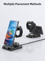 NeotrixQI 3-in-1 Wireless Charger für Samsung Galaxy – Induktive Ladestation für Smartphone, Watch & Buds – Bild 5