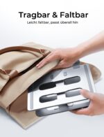 CIRYCASE Laptop Ständer höhenverstellbar – ergonomischer Aluminium Stand für MacBook & HP – Bild 5