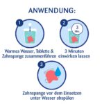 Kukident Kukis Zahnspangenreiniger – 6 x 60 Tabletten für optimale Reinigung – Bild 3