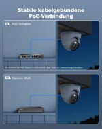 Reolink RLC-1224A 12MP PoE Überwachungskamera – Aussen-IP-Kamera mit Nachtsicht & Zwei-Wege-Audio – Bild 5