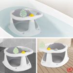 Bebamour Baby Badesitz 6+ Monate – 360° drehbar mit Saugnapf & Spielzeug – Bild 8
