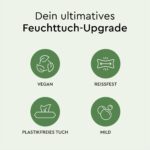 LILLYDOO green Feuchttücher 900er Vorratspack – Plastikfrei & dermatologisch getestet – Bild 4