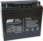 DSK AGM-Batterie 12V 18Ah – Wartungsfreie Bleiakku mit F1/F2-Adapter