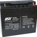 DSK AGM-Batterie 12V 18Ah – Wartungsfreie Bleiakku mit F1/F2-Adapter