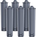 GLACIER FRESH Wasserfilter 6er Set – Kompatibel mit Jura E8, E6 Kaffeevollautomaten