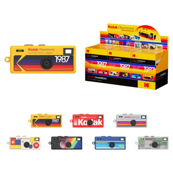 KODAK Charmera Digitalkamera Schlüsselanhänger – Retro Mini Kamera mit Foto & Video