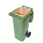 bioMat Kompostierbare Papiersäcke 120l – 25er Set Kraftpapier für Biotonne – Bild 3