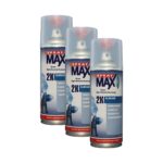 3x Kwasny SprayMax 2K Klarlack 400ml – Profi-Versiegelung für Lackschutz