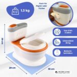 Mobiclinic® ToiKid Kindertöpfchen mit Sound & Toilettenpapier-Fach – für Kleinkinder 1-3 Jahre – Bild 2