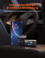 iZEEKER 2,5K WiFi Dashcam – 1440P Auto Kamera mit App-Steuerung & Nachtsicht – Bild 6