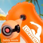 LUXHEIM 2er Pack Schwimmboje mit aufblasbarem Dry Bag – Sichtbarkeit & Sicherheit für Open Water – Bild 3