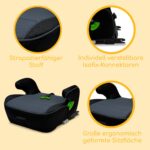 Osann Junior Isofix Sitzerhöhung – Kindersitzerhöhung 15-36 kg mit Gurtfix – Bild 4