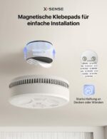 X-Sense SD11 Rauchmelder 5er Set – 10 Jahre Batterie & Magnethalterung, TÜV-zertifiziert – Bild 3