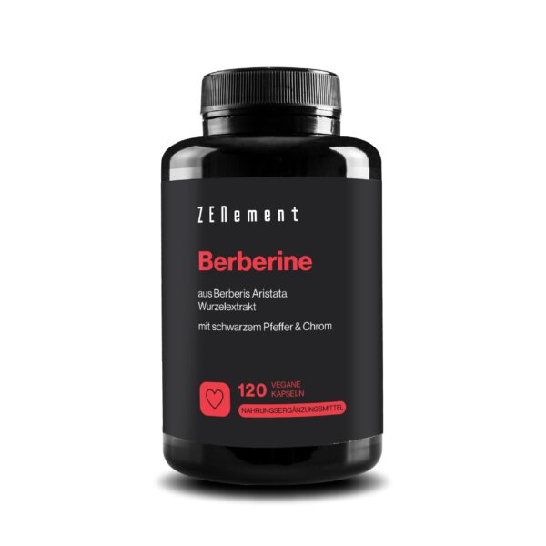 Berberin HCL 500 mg – Hochdosierter Extrakt aus Berberis aristata mit Chrom & schwarzem Pfeffer
