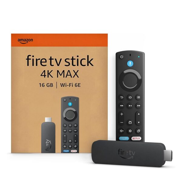 Amazon Fire TV Stick 4K Max – 4K Streaming mit Wi-Fi 6E, Ambient-TV & Alexa