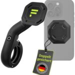 FESCHD Fahrrad-Handyhalterung mit Doppelsicherung – Universal für alle Smartphones