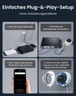 Reolink 12MP PoE Überwachungskamera Set mit 4 IK10 Aussenkameras – Intelligente Sicherheit für Privatgrundstücke – Bild 8