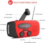 SOLARBABY Notfall-Kurbelradio mit Solarpanel & LED – 3 Lademethoden für Notfälle – Bild 2