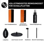 kulloomii 7-teiliges Vinyl-Reinigungsset – Professionelle Schallplattenpflege mit antistatischer Lösung – Bild 2