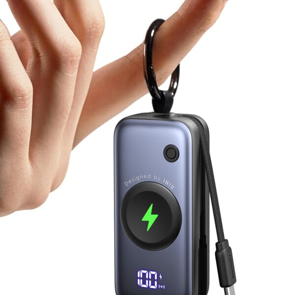 INIU P81 Mini Powerbank 5000mAh – 20W USB-C Schnellladung für iPhone & Apple Watch
