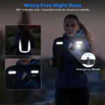 Nextyu Laufweste mit 500ml Trinkflasche – Reflektierend für Marathon, Trailrunning & Joggen – Bild 7