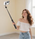 TONEOF 173cm Magnetisches Selfie Stick Stativ – MagSafe Handyhalter mit Fernbedienung – Bild 9
