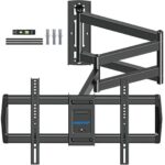 MOUNTUP 962mm Langarm TV-Wandhalterung 42-75 Zoll – Schwenkbar & Neigbar bis 45kg