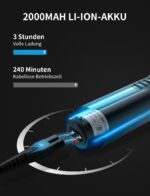 TWOMEOW Profi Haarschneider mit Titanium-Keramik Klingen – Kabelloses Set für Familie – Bild 4