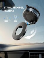 Lamicall MagSafe Autohalterung mit Vakuum-Saugnapf & 24 Magnete – 360° drehbar für iPhone – Bild 4