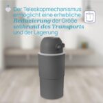 Chicco Windeleimer XL – Geruchskontrolle mit Teleskopmechanismus für einfache Windelentsorgung – Bild 5