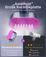 Jack & Rose Reise-Dampfglätter 110-240V – Tragbarer Steamer mit 15s Schnellaufheizung – Bild 6