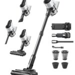 VACTechPro F02 Lite Akku Staubsauger 550W/50kPa – Kabellos mit 8-stufigem Filtersystem