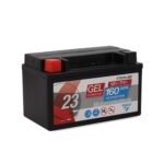 CARTEC Motorradbatterie YTX7A-BS 7Ah 160A – Gel Batterie wartungsfrei für Motorräder
