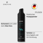 CREVIVE Lederpflege Auto Komplett Set – Reiniger & Lotion für Autositze – Bild 5