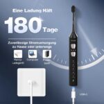 7MAGIC Schallzahnbürste mit 5 Modi & 40.000 VPM – Elektrische Zahnbürste für optimale Mundhygiene – Bild 3