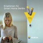 VARTA AA Batterien 100er Pack, Power on Demand Alkaline 1,5V – Zuverlässige Energie für Smart Home & Geräte – Bild 8
