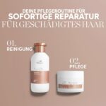 Wella Professionals Fusion Intense Repair Shampoo 1 l – Tiefenreinigung für geschädigtes Haar – Bild 4