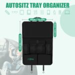 Plzpik Auto Organizer mit Klapptisch & 12 Taschen – Rücksitzschutz für Kinder (2er Set) – Bild 7