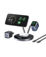 Anker Prime 3-in-1 MagSafe Ladestation mit Qi2 25W – Schnelllade-Dock für iPhone, Apple Watch & AirPods