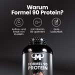 Mammut Nutrition Formel 90 Proteinpulver Schoko 3kg – 77% Protein mit 4 Komponenten – Bild 3