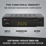 AXRED S90 Plus HD Sat-Receiver mit PVR Aufnahme & HDMI – Note 1.1 – Bild 6