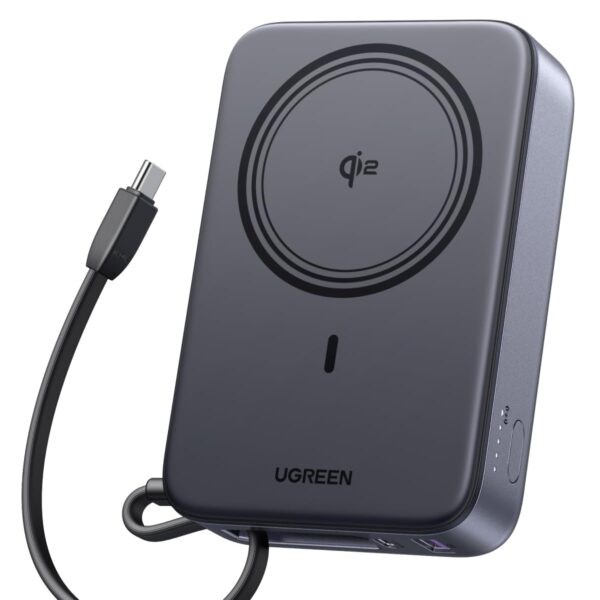 UGREEN Zapix Qi2 15W Magsafe Powerbank 20000mAh – Magnetisches Schnellladen für iPhone