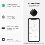 ATUVOS Air Tag Schlüsselfinder 4er Pack – Smart Tracker mit Apple Wo ist? für iOS – Bild 2