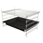 Gorenje Einbauherd-Set Heißluft Inox mit Glaskeramik – 77L BigSpace & AirFry – Bild 7