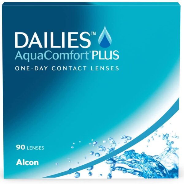 DAILIES AquaComfort Plus 1-Tages-Kontaktlinsen 90er Box – Täglicher Komfort für klare Sicht