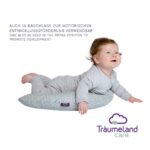 Träumeland Seitenlagerungskissen Design 2 – Stabiles Babykissen mit Baumwollbezug – Bild 3