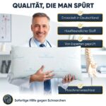 Schlummerglanz Memory Foam Nackenkissen 40x80 cm – Höhenverstellbar & Orthopädisch – Bild 6