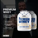 Weider Premium Whey Protein Pulver 2,3kg – 33g Protein pro Portion | Vanilla Ice-Cream – Bild 2